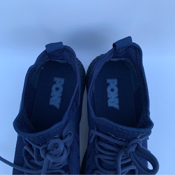 Pony Sneakers Men Size 8.5 Navy Blue - Picture 8 of 12